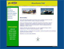 Tablet Screenshot of mauritaniafish.com